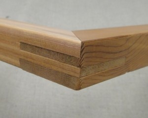 マルオカキャンバス木枠の特徴 - 二重ホゾ組手